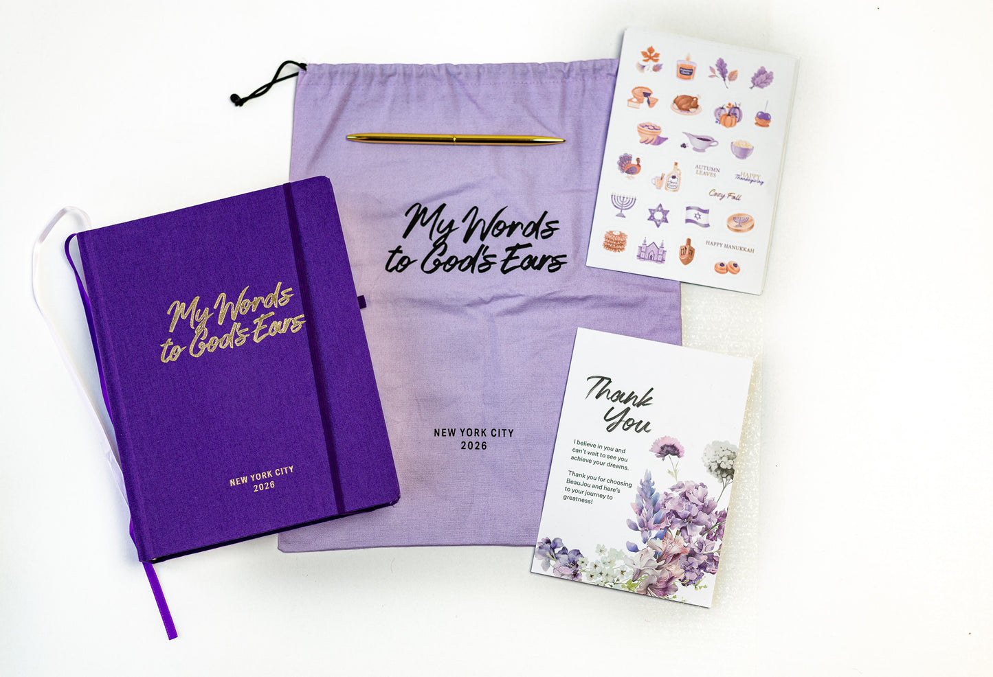 My Words to God's Ears LayFlat Planner Set